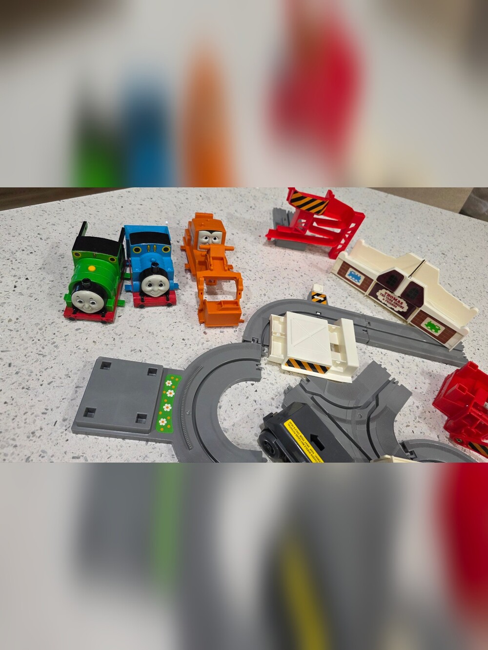 Thomas the Train and Friends Big Loader Motorized Track Set - Incomplete